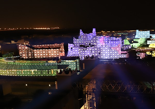 Diriyah UNESCO World Heritage projection mapping