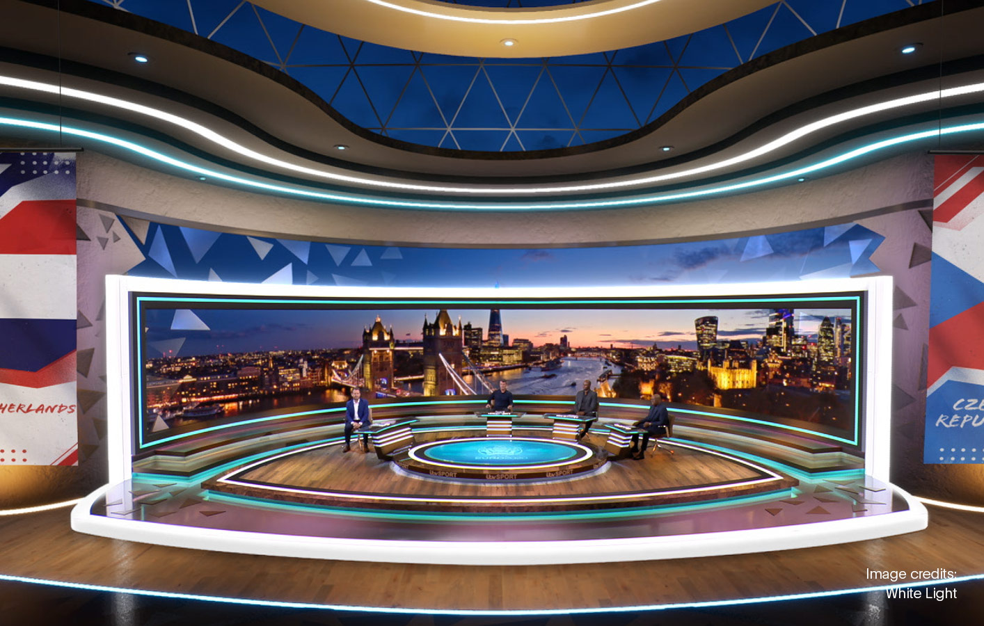 ITV Sport broadcasts the UEFA Euro 2020 in a hybrid xR studio set-up