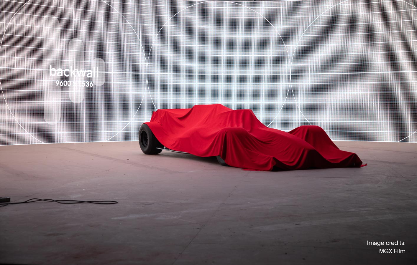 MGX Studio uses disguise to drive a virtual production commercial with Formula 1 and Autonomy